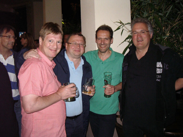 Matthias B., Andreas K., Winfried & Albert